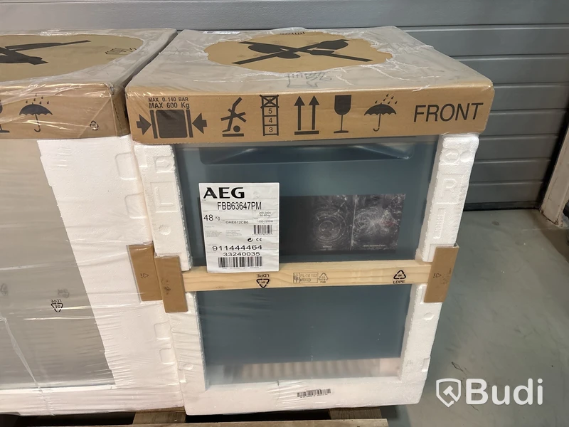 Diskmaskin AEG, FBB63647PM, rostfri - Full garanti