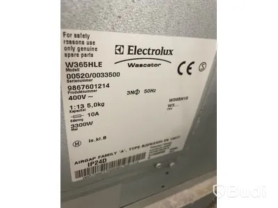 Tvättmaskin Electrolux Wascator W365H LE
