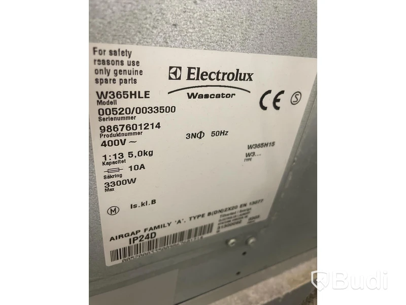 Tvättmaskin Electrolux Wascator W365H LE