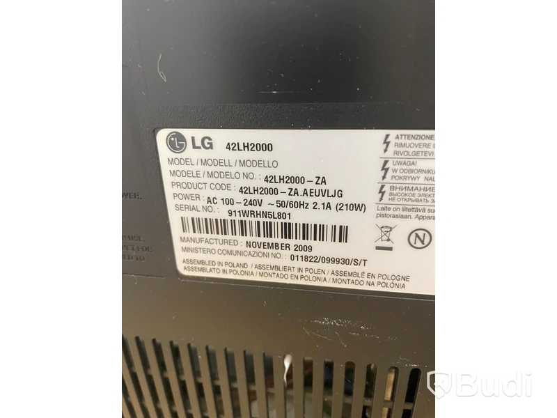 TV LG 42LH2000