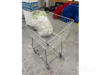 Tvättvagn på hjul 4st