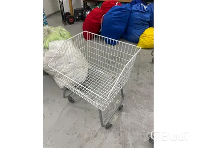 Tvättvagn på hjul 4st