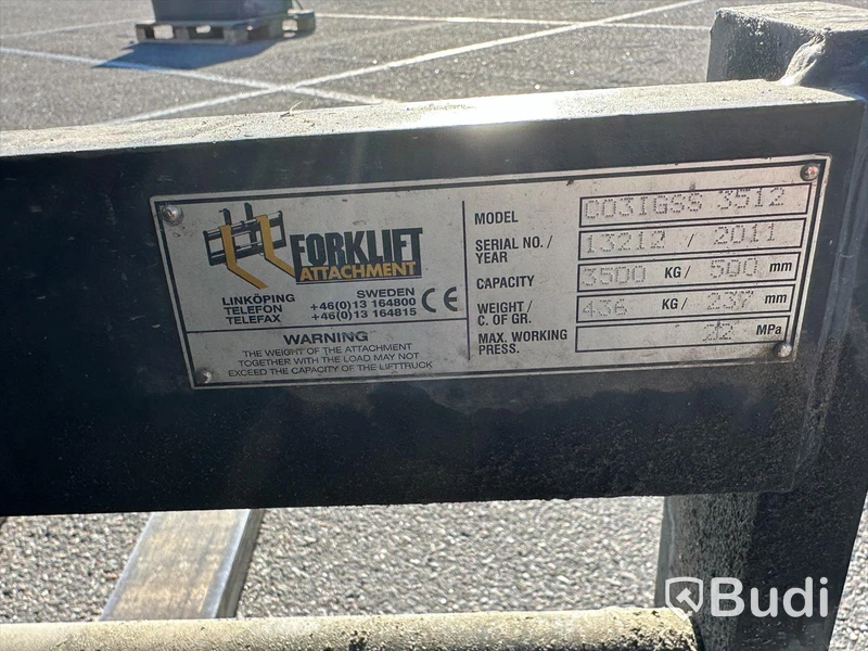 Motviktstruck Toyota 7FBMF-35 -2011