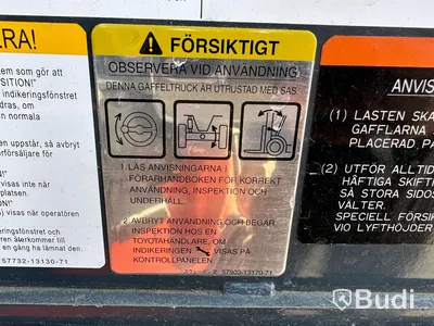 Motviktstruck Toyota 7FBMF-35 -2011