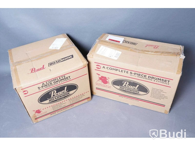 Trumset - Pearl Roadshow 5-piece drum set. Ny, Obruten förpackning.