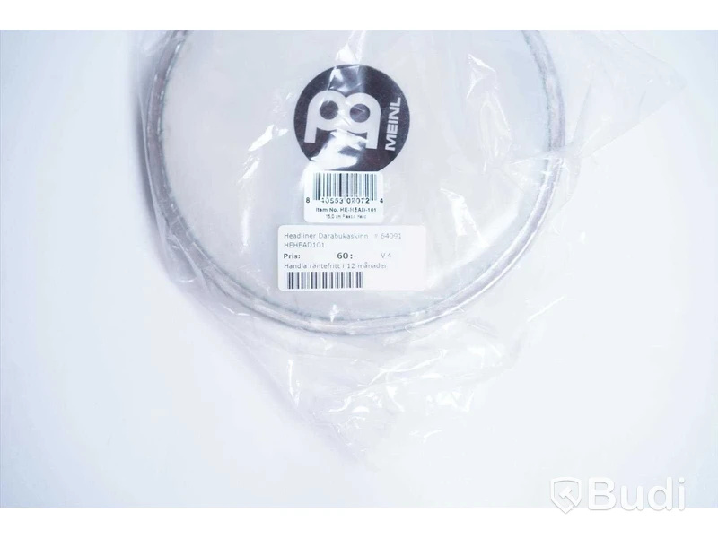 Diverse trumskinn - Remo och Meinl. Ny, Obruten förpackning.