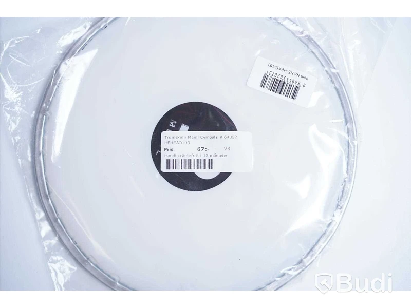 Diverse trumskinn - Remo och Meinl. Ny, Obruten förpackning.