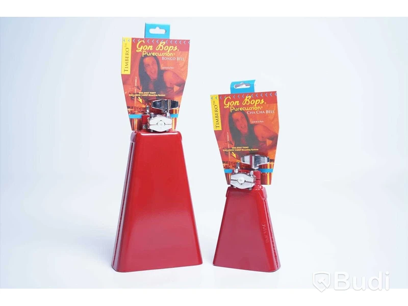 Koklocka - Gon Bops Percussion, Bongo Bell och Cha Cha Bell. Ny, Obruten förpackning.