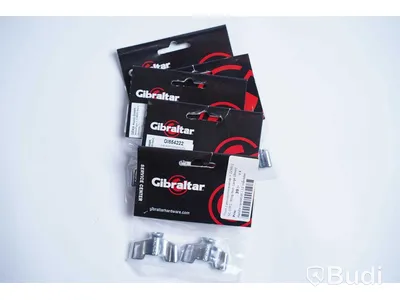 Diverse tillbehör till trummor - Gibraltar. Ny, Obruten förpackning.
