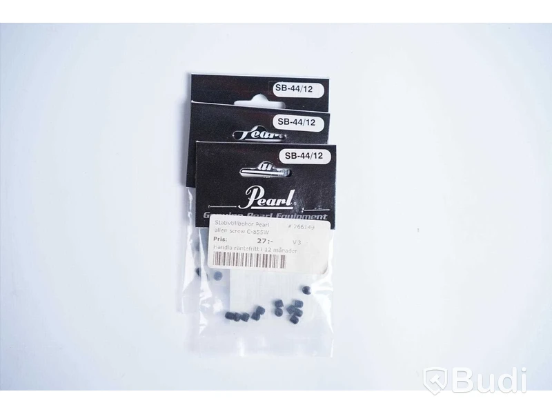 Diverse tillbehör till trummor - Pearl. Ny.