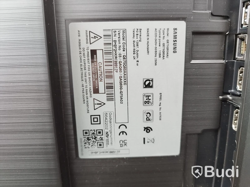 TV Samsung 75 tum