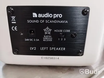 2 st högtalare AudioPro LV2