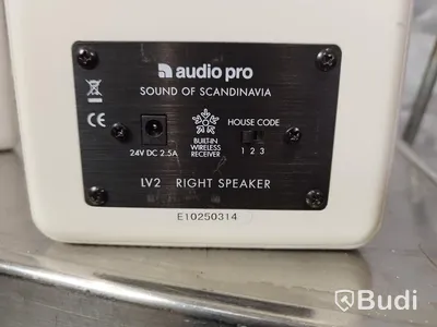 2 st högtalare AudioPro LV2