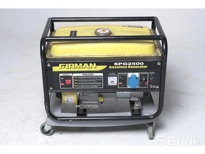 Generator FIRMAN SPG2500 Obs! Defekt, saknar snöre.