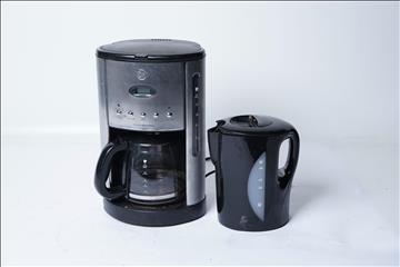 Kaffemaskin och vattenkokare - C3 2-in-1 & Rusta AB 900W