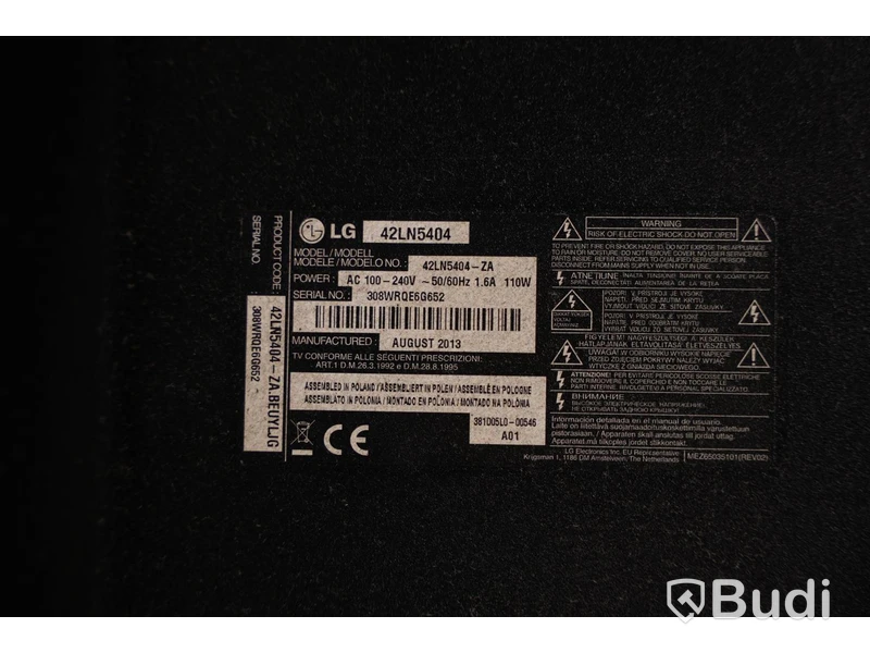 Tv - LG 42LN5404