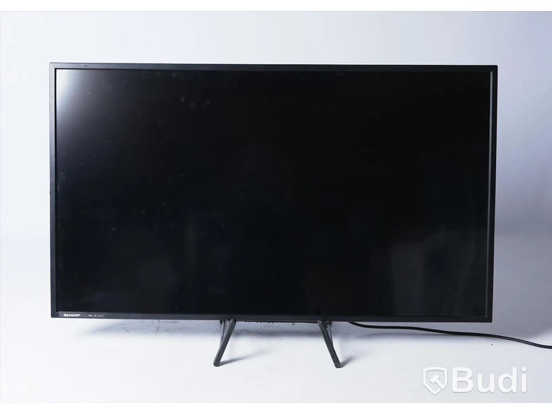 TV, LED-skärm - Sharp ca 48", fjärrkontroll medföljer.