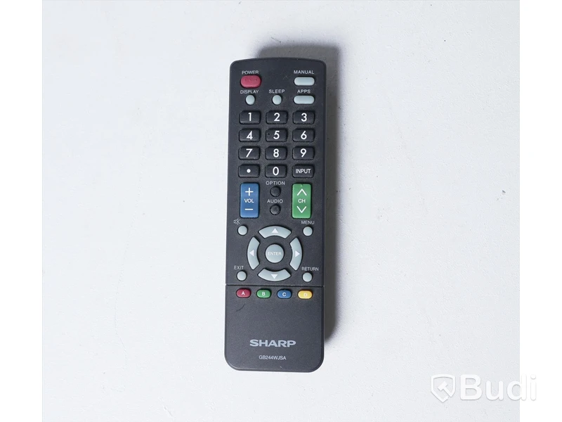 TV, LED-skärm - Sharp 70" PN-Q701. OBS! fjärrkontroll osäker funktion
