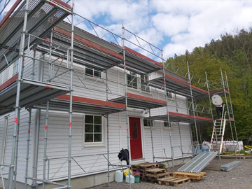 Byggställning ca. 500 m2 Layher 