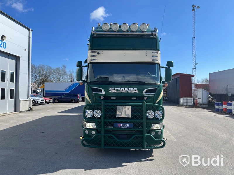Spannmålsekipage Scania R580 6X2-4 -2016 | Släp ORY T 18/20 TB 125 -2009, CZF479