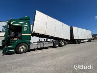 Spannmålsekipage Scania R580 6X2-4 -2016 | Släp ORY T 18/20 TB 125 -2009, CZF479