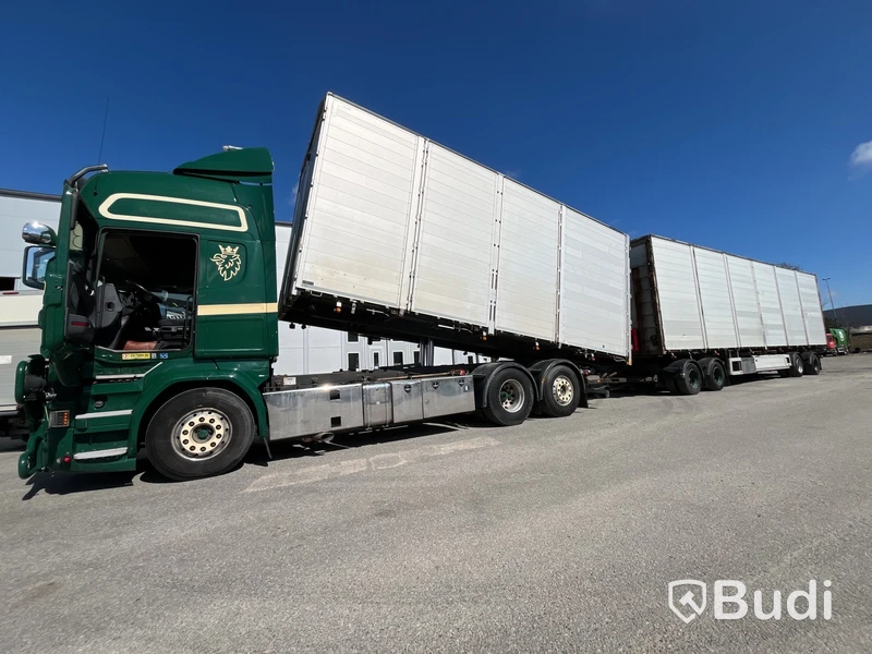 Spannmålsekipage Scania R580 6X2-4 -2016 | Släp ORY T 18/20 TB 125 -2009, CZF479