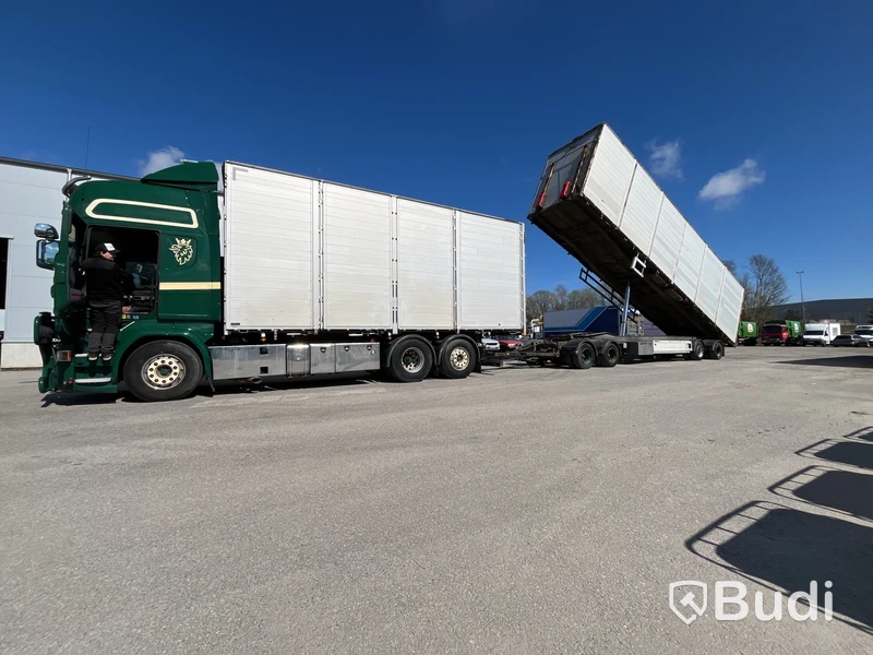Spannmålsekipage Scania R580 6X2-4 -2016 | Släp ORY T 18/20 TB 125 -2009, CZF479