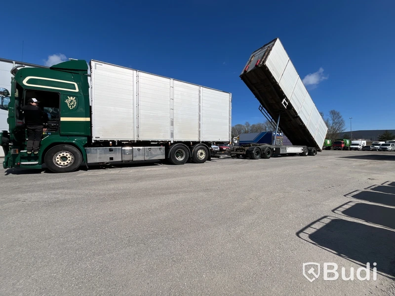 Spannmålsekipage Scania R580 6X2-4 -2016 | Släp ORY T 18/20 TB 125 -2009, CZF479