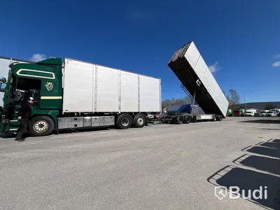 Spannmålsekipage Scania R580 6X2-4 -2016 | Släp ORY T 18/20 TB 125 -2009, CZF479