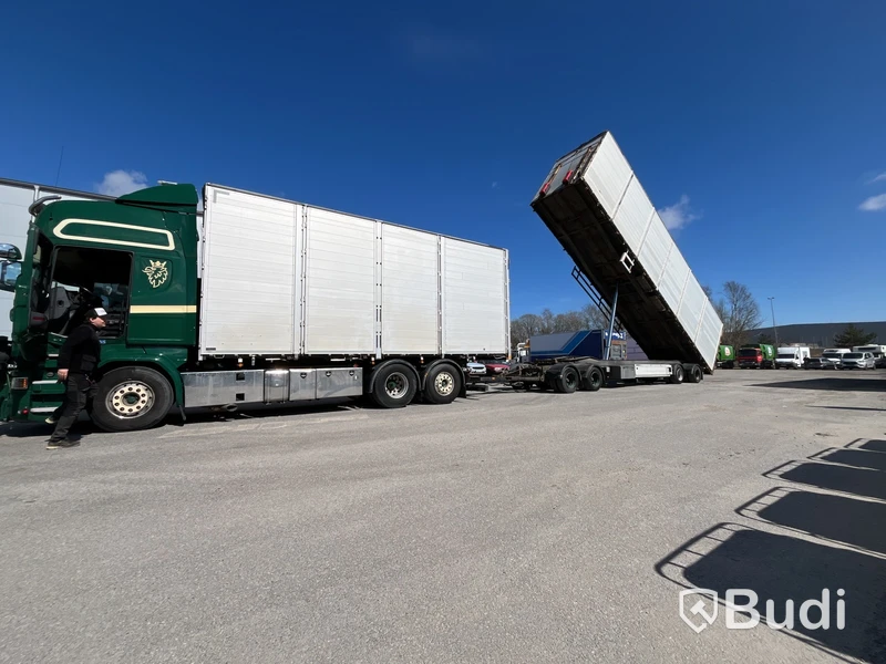 Spannmålsekipage Scania R580 6X2-4 -2016 | Släp ORY T 18/20 TB 125 -2009, CZF479