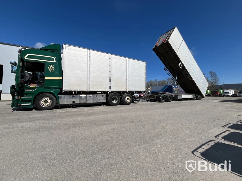 Spannmålsekipage Scania R580 6X2-4 -2016 | Släp ORY T 18/20 TB 125 -2009, CZF479