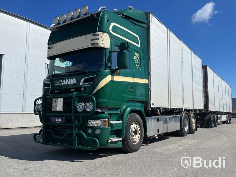 Spannmålsekipage Scania R580 6X2-4 -2016 | Släp ORY T 18/20 TB 125 -2009, CZF479