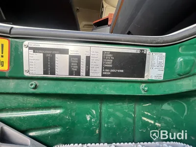 Spannmålsekipage Scania R580 6X2-4 -2016 | Släp ORY T 18/20 TB 125 -2009, CZF479