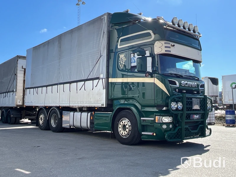 Spannmålsekipage Scania R580 6X2-4 -2016 | Släp ORY T 18/20 TB 125 -2009, CZF479