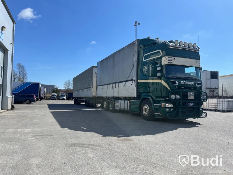 Spannmålsekipage Scania R580 6X2-4 -2016 | Släp ORY T 18/20 TB 125 -2009, CZF479