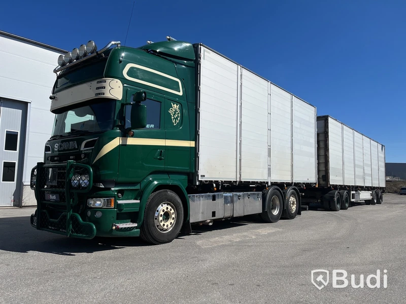 Spannmålsekipage Scania R580 6X2-4 -2016 | Släp ORY T 18/20 TB 125 -2009, CZF479
