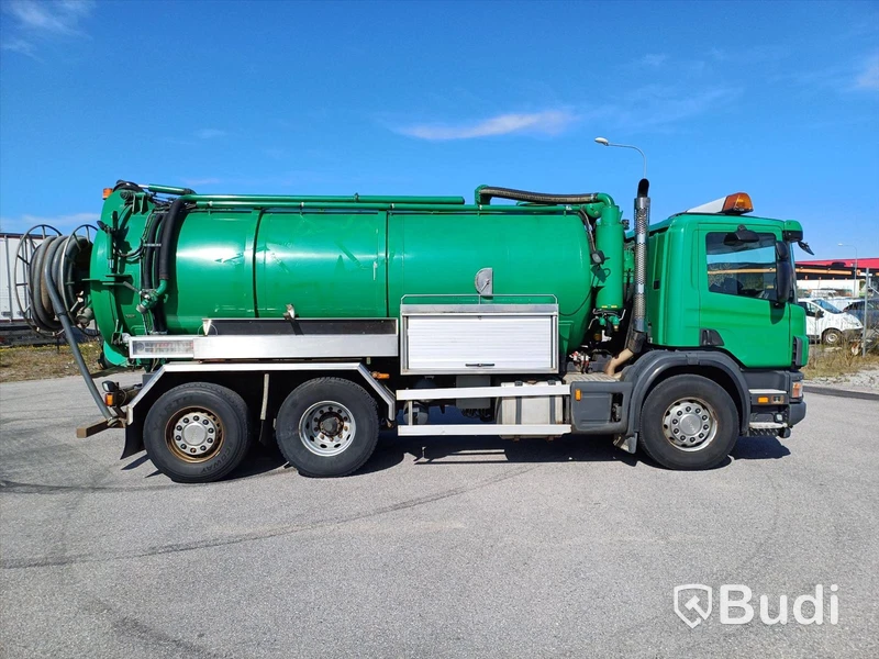 Minikombi Scania P114 6X2-4NA -2004, Slamsug - EXPORT
