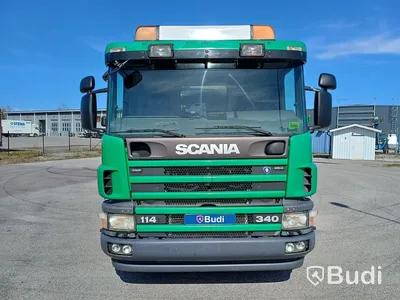 Minikombi Scania P114 6X2-4NA -2004, Slamsug - EXPORT