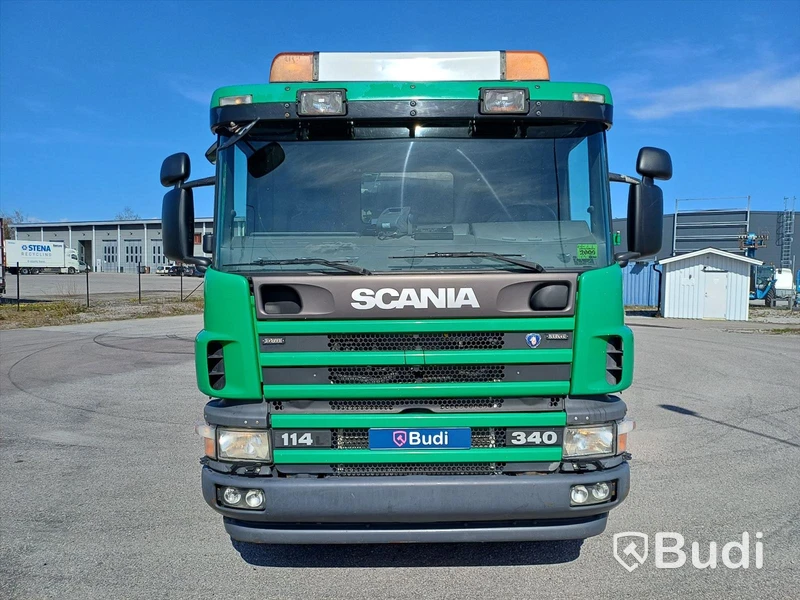 Minikombi Scania P114 6X2-4NA -2004, Slamsug - EXPORT