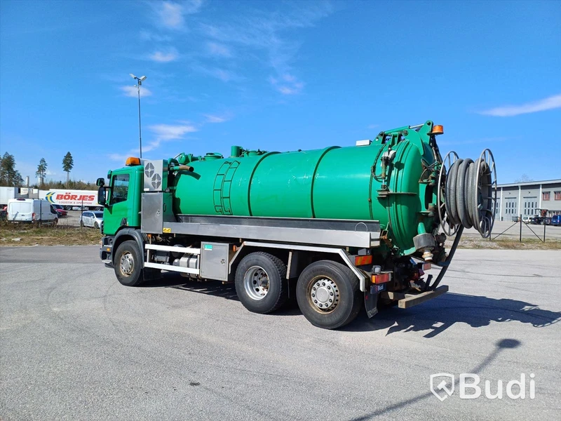 Minikombi Scania P114 6X2-4NA -2004, Slamsug - EXPORT