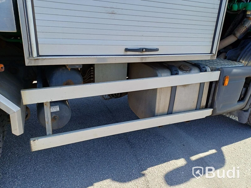 Minikombi Scania P114 6X2-4NA -2004, Slamsug - EXPORT