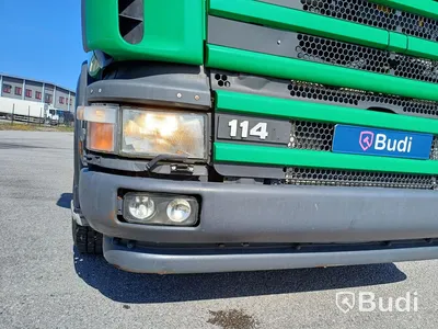 Minikombi Scania P114 6X2-4NA -2004, Slamsug - EXPORT