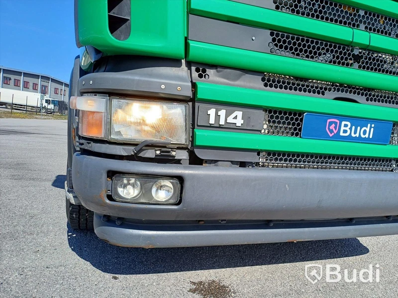Minikombi Scania P114 6X2-4NA -2004, Slamsug - EXPORT