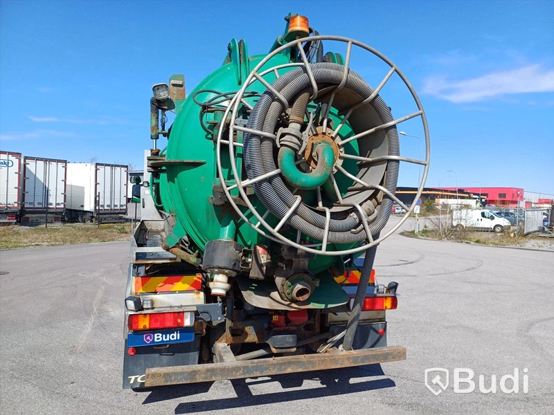 Minikombi Scania P114 6X2-4NA -2004, Slamsug - EXPORT