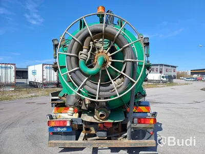 Minikombi Scania P114 6X2-4NA -2004, Slamsug - EXPORT