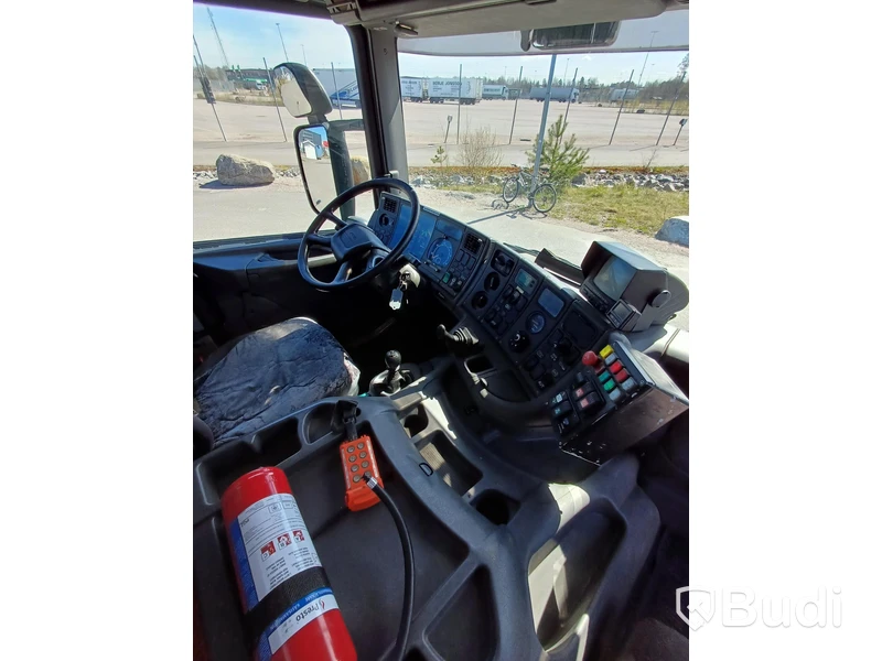 Minikombi Scania P114 6X2-4NA -2004, Slamsug - EXPORT