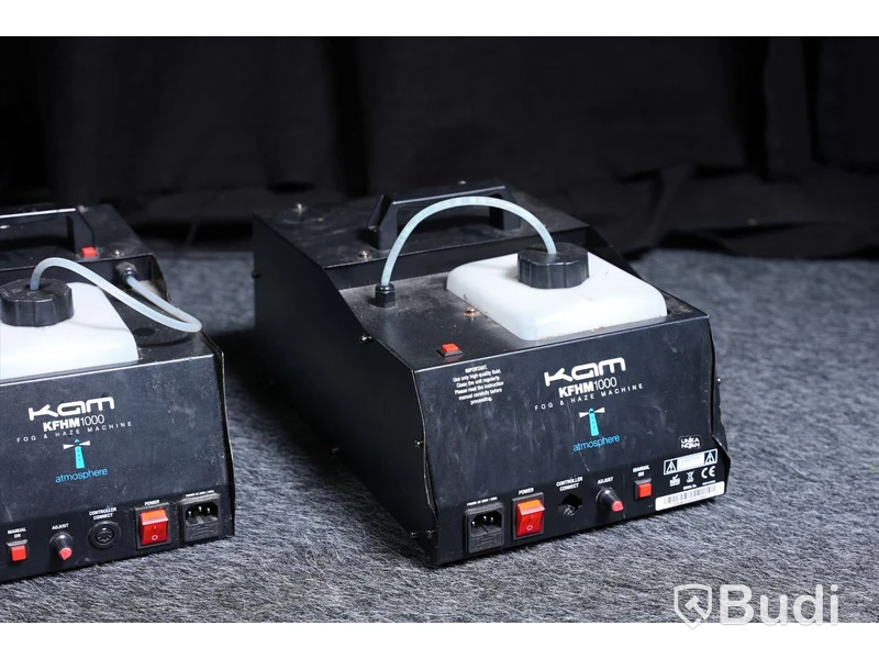 Rökmaskin med LED 2st - KAM KFHM 1000 Fog & Haze Machine