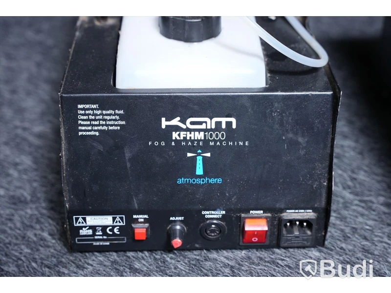 Rökmaskin med LED 2st - KAM KFHM 1000 Fog & Haze Machine