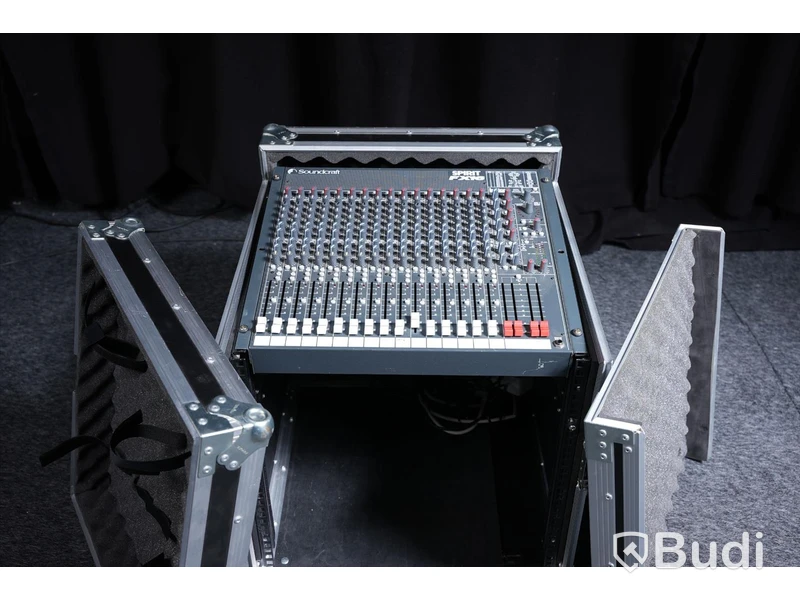 Mixerbord - Soundcraft Spirit FX16 inkl. rack case