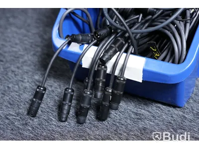 XLR-kablar - Låda m XLR-kablar